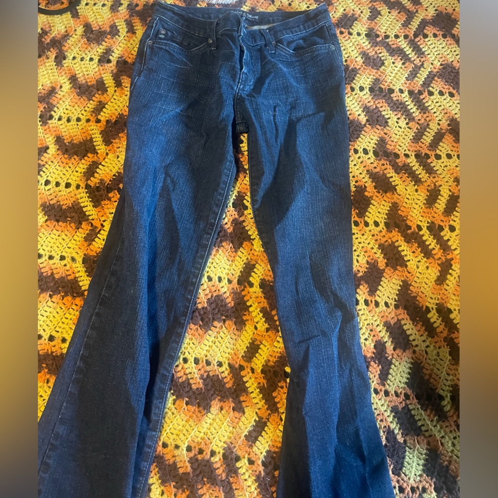 Dark blue jeans